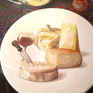 CERAMISIA 13 inch Cheese Serving Platter